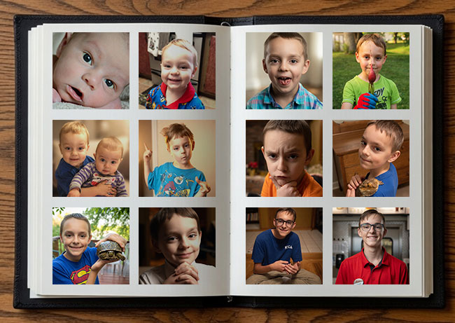 Sam through the years